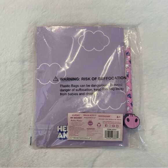 Kuromi Notebook and Pen Set Sanrio 2 Piece Gift Journal New - Picture 5 of 7